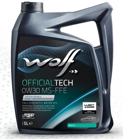 Олива моторна WOLF OFFICIALTECH 0W30 MS-FFE 5 л
